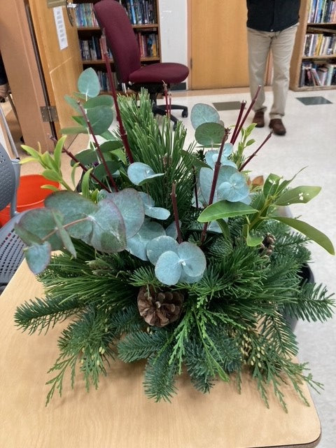 Wreaths and Greens Centerpieces