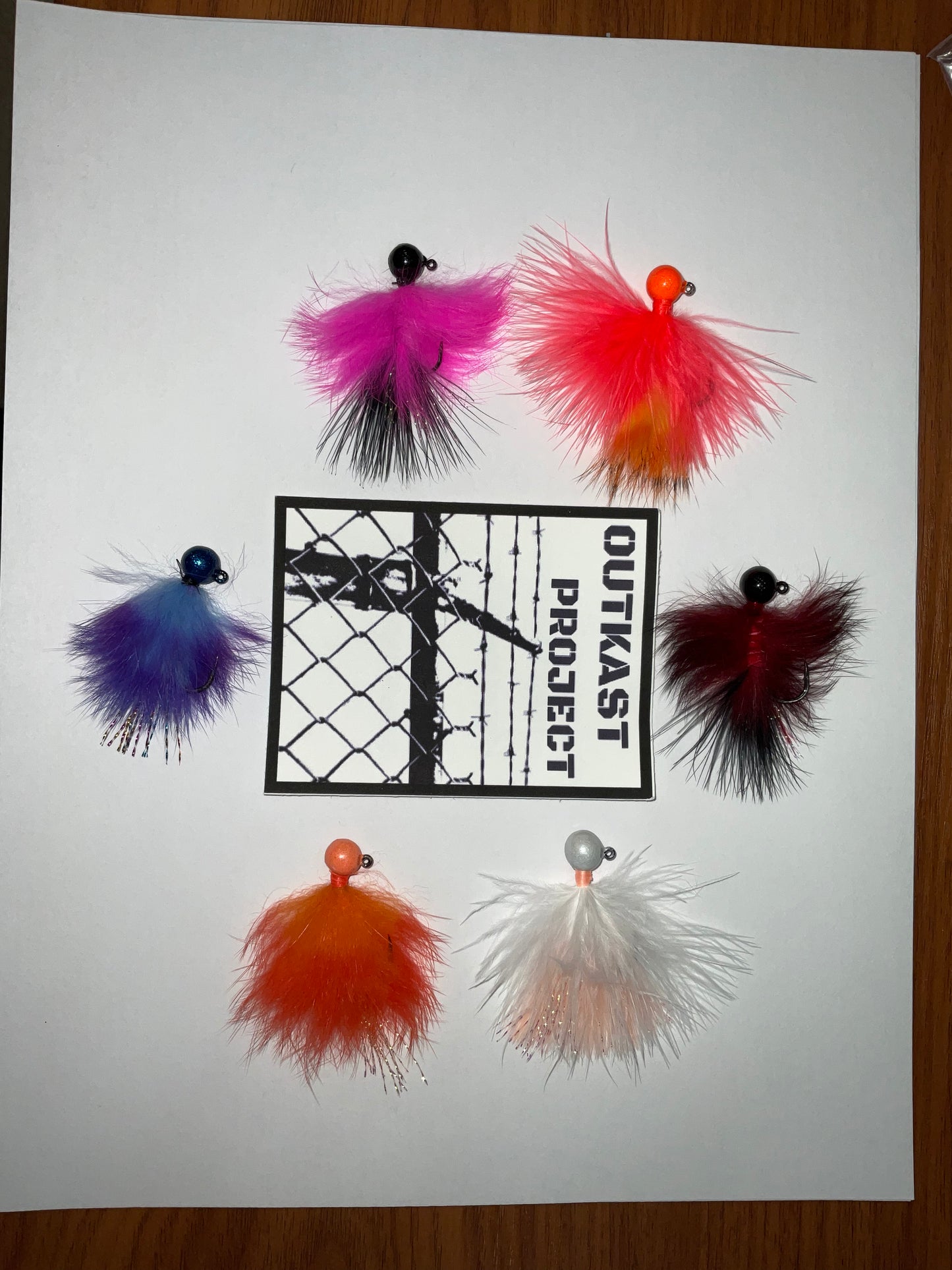 Steelhead Jigs. Assortment of colors